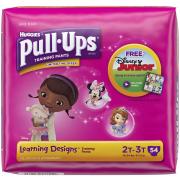 Huggies Pull-Ups Learning Designs Training Paints, 2T-3T, 54 Count