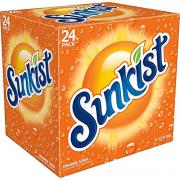 Sunkist Orange Soda, 24 pk./12 oz.