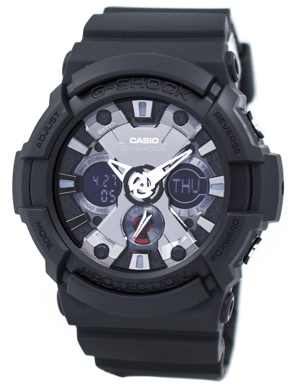Casio G-Shock Analog-Digital GA-201-1A GA201-1A Men's Watch - Klatchit