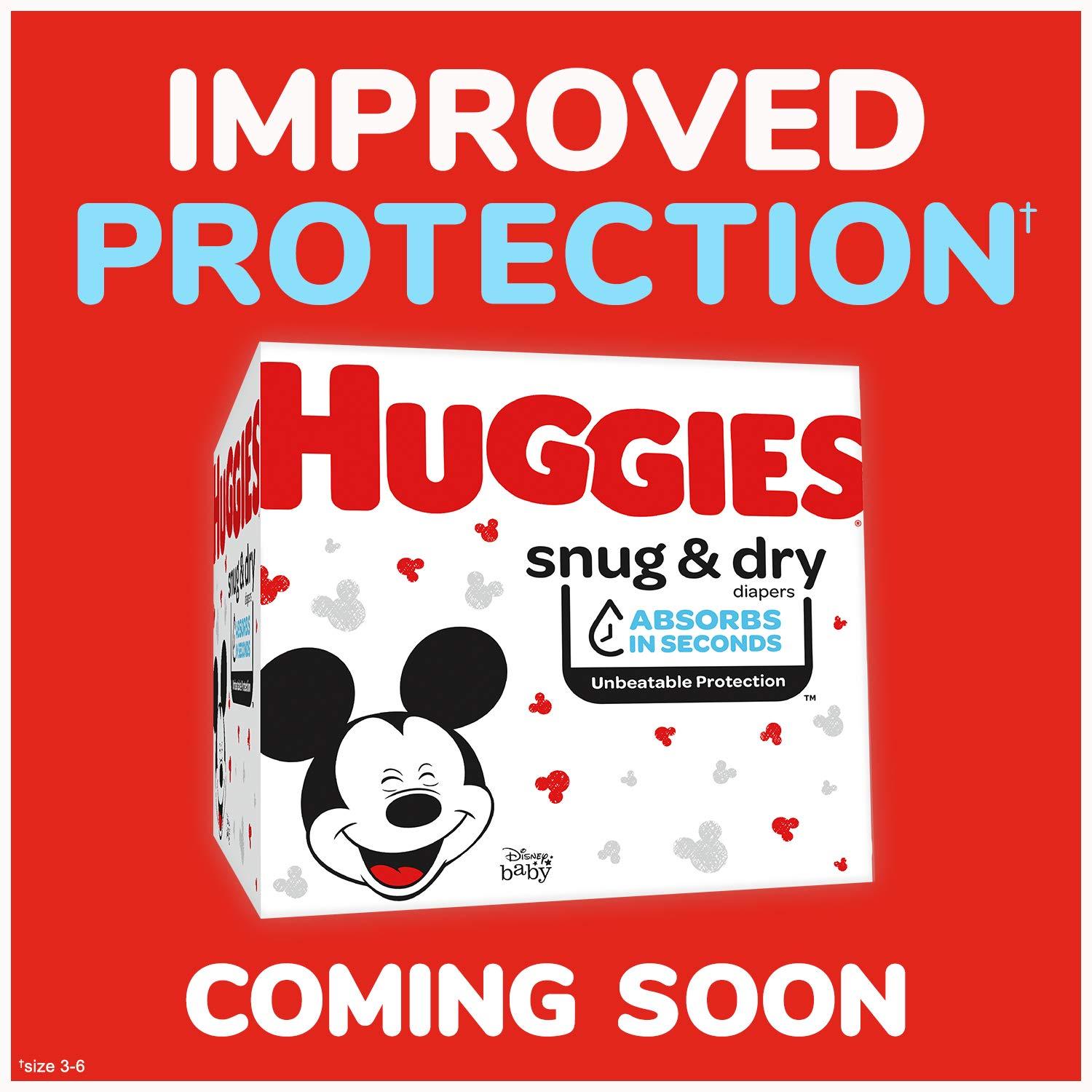 Huggies Snug & Dry Diapers, Size 3, 80 Count