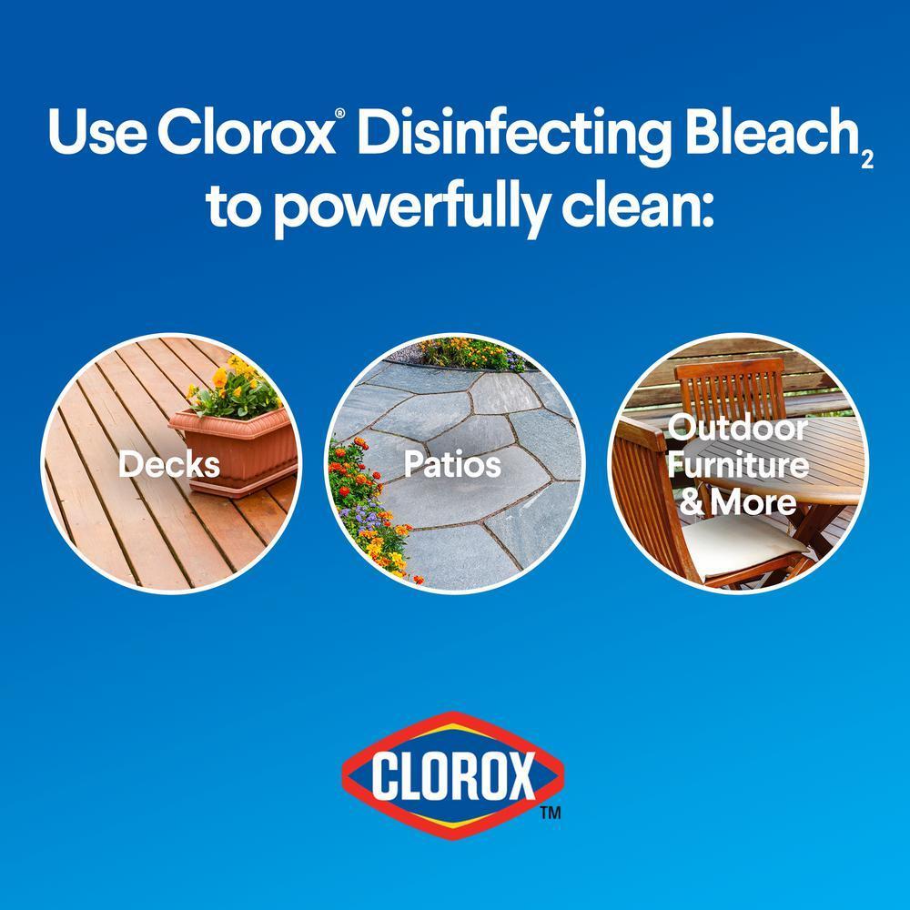 Clorox 121 oz. Regular Concentrated Liquid Bleach (2 Pack)