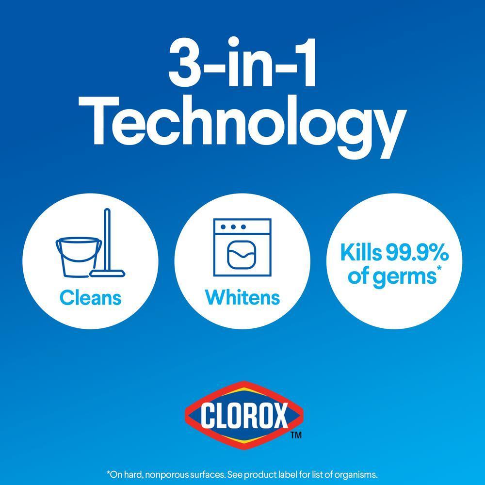 Clorox 121 oz. Regular Concentrated Liquid Bleach (3 Pack)