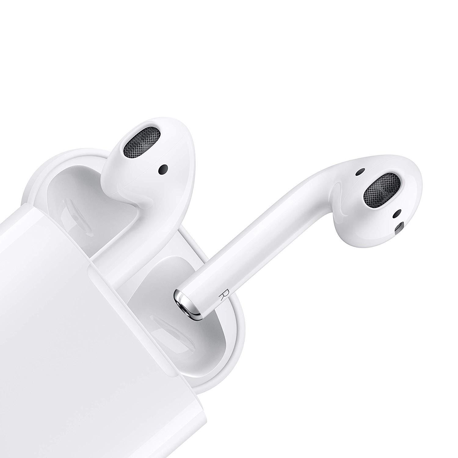 Apple AirPods with Charging Case - 2nd Generation, White (Refurbished)
