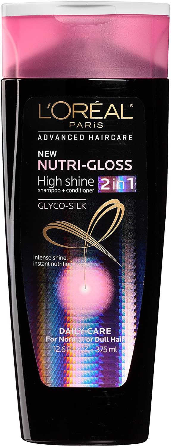 L'Oreal Paris Hair Care 2-in-1 Advanced Nutri-Gloss, 12.6 Fluid Ounce
