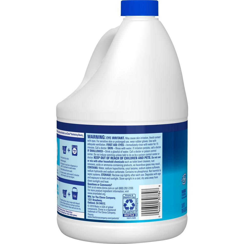 Clorox 116 oz. Concentrated Splash-Less Regular Bleach Liquid