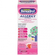 Children's Benadryl Allergy Cherry Flavored 4 oz