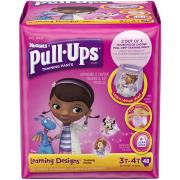 Huggies Pull-Ups Training Pants Learning Designs, Girls, 3T-4T, 48 Count