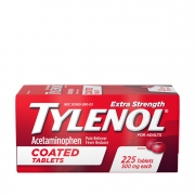 Tylenol Extra Strength Coated Tablets For Adults, 225 Count