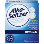 Alka-Seltzer Original with Aspirin, 36 Count