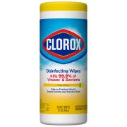 Clorox Disinfecting Wipes, Bleach Free Cleaning Wipes, Crisp Lemon, 35 Count